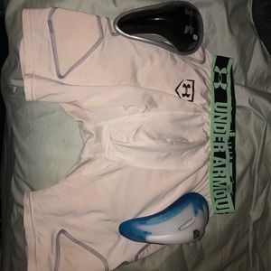 Under armour baseball sliding shorts with 2 cups